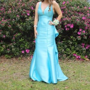 Jovani Prom Dress with small train